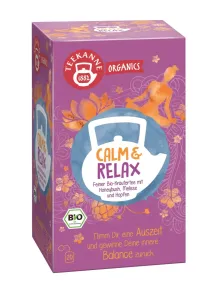 TEEKANNE ORGANICS BIO CALM & RELAX, bylinný čaj, 20x1,8g