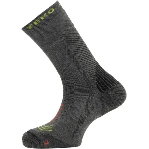 TEKO ECO HIKE DISCOVERY 2.0 Outdoorové ponožky, tmavo sivá, veľkosť