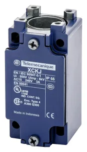 Telemecanique Sensors Zckj15H29 Limit Switch Body, Spst, Screw Clamp