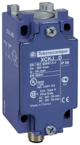 Telemecanique Sensors Zckj5D Limit Switch Body, Spst, M12 Connector