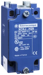 Telemecanique Sensors Zckj9H29 Switch Body, Dpst-Nc, Limit Sw