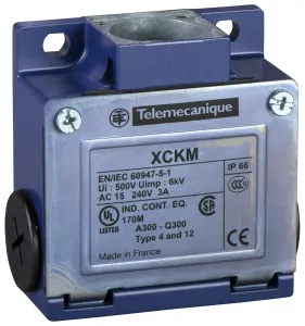 Telemecanique Sensors Zckm8 Limit Switch Body, Dpst-No, Screw Clamp
