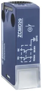Telemecanique Sensors Zcmd41L10 Limit Switch Body, Dpst-No/nc, Cable