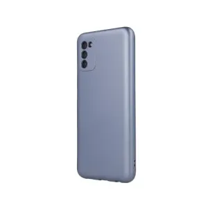 Metallic case for Motorola Moto G51 5G light blue