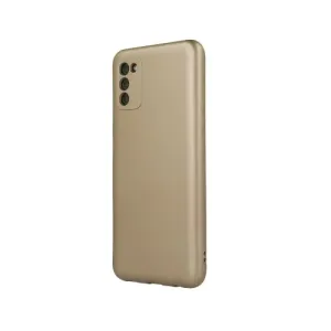 Puzdro Metallic TPU Samsung Galaxy S22 Plus - Zlaté