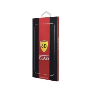 Ochranné sklo 6D Glass Samsung S21 Plus, celotvárové - čierne