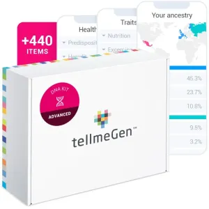 tellmeGen Pokročilý DNA Test Kit