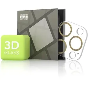 Tempered Glass Protector na kameru iPhone 12 Pro Max, zlatá