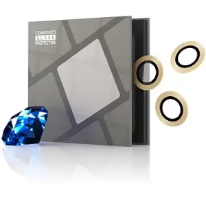 Tempered Glass Protector zafírové pre kameru iPhone 12 Pro Max, zlaté