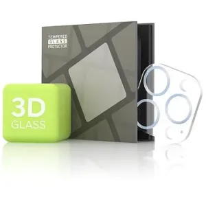 Tempered Glass Protector pre kameru iPhone 13 Pro Max/13 Pro – 3D Glass, modré (Case friendly)