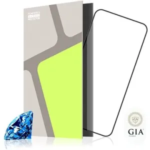 Tempered Glass Protector zafírové pre iPhone 15 Pro Max, Case Friendly, čierne