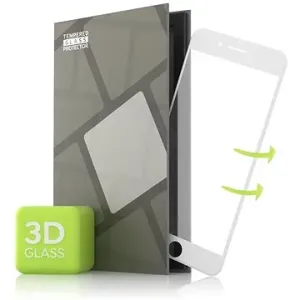 Tempered Glass Protector pre iPhone 7 / 8 / SE 2022 / SE 2020 (Case Friendly) 3D GLASS, biele