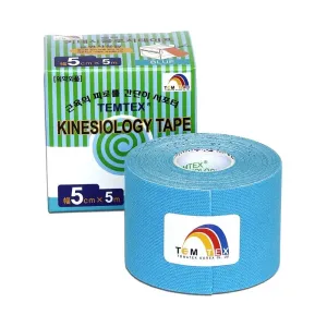 TEMTEX KINESOLOGY TAPE tejpovacia páska, 5 cm x 5 m, modrá 1x1 ks