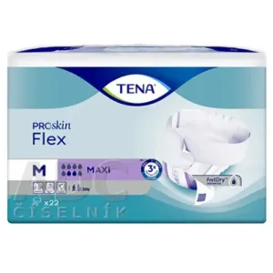 TENA Flex Maxi M inkontinenčné nohavičky s rýchloupevňovacím pásom (inov.2022) 1x22 ks