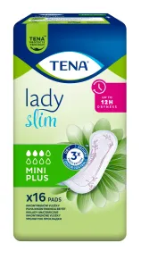 TENA Lady Slim Mini Plus absorpčné vložky pre ženy 16 ks