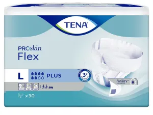 TENA Flex Plus L inkontinenčné nohavičky s rýchloupevňovacím pásom (inov.2022) 1x30 ks