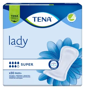 TENA Lady Super inkontinenčné vložky pre ženy 30 ks #1814763