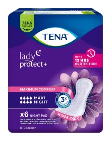 TENA Lady Maxi Night inkontinenčné vložky na noc 1x6 ks