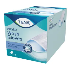 TENA Umývacie rukavice s vnútornou fóliou wash gloves 1x175 ks
