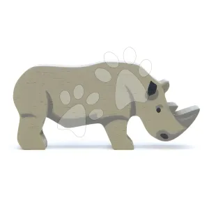 Drevený nosorožec Rhinoceros Tender Leaf Toys stojaci