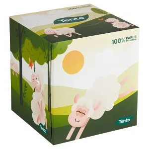 TENTO Cube box 58 ks, mix farieb