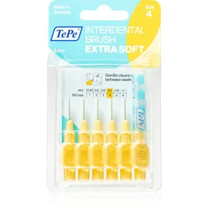 TePe EXTRA SOFT medzizubné kefky na dentálnu starostlivosť 0,7 mm, 6ks