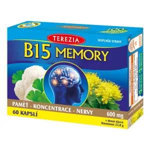 Vitamín B15 pamäť TEREZIA 60 kapsúl