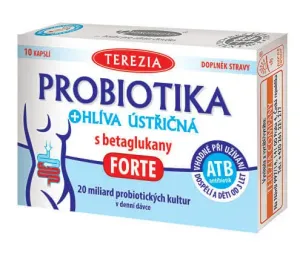 Terezia Company Probiotiká + hliva ustricová s betaglukány forte 10 kapsúl