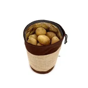 TERPENIX Vrece na zemiaky ZEMBAG, 10 kg zemiakov, hnedý