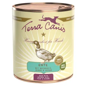 Terra Canis 6 x 800 g - Kačica s hnedou ryžou, červenou repou, hruškou a sezamom