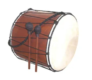 Terre Bass drum 45-47x40cm