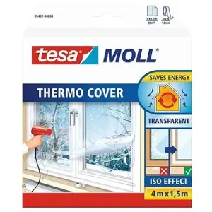 tesamoll Thermo Cover priehľadná izolačná fólia 4 m × 1,5 m