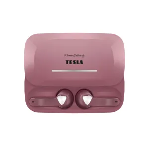 TESLA Sound EB20 Bezdrôtové Bluetooth slúchadlá - Perl pink