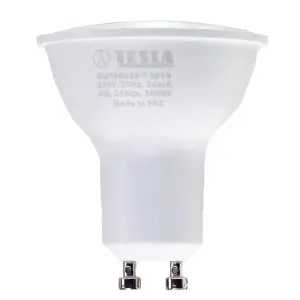 LED žiarovka Tesla, GU10, 3W, 3000K teplá biela