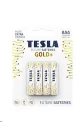 TESLA BATTERIES AAA GOLD+ (LR03 / BLISTER FOIL 4 PCS)