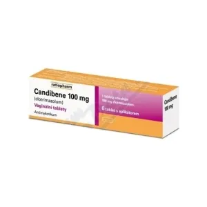 Candibene 100 mg tbl vag (blis.Al/Al) 1x6 ks