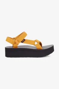 Sandále Teva Flatform Universal Vegan 1008844.TTSN-TTSN, dámske, žltá farba, na platforme