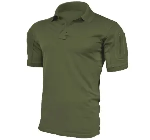 Tričko Texar® Polo Elite Pro  - oliv (Farba: Olive Green , Veľkosť: 3XL)