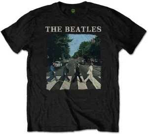 The Beatles Tričko Abbey Road & Logo Black 5 - 6 rokov