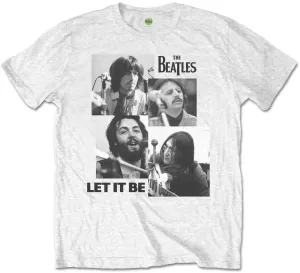 The Beatles Tričko Let it Be White L