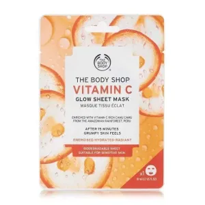 The Body Shop Rozjasňujúca pleťová maska Vitamin C (Glow Sheet Mask) 18 ml