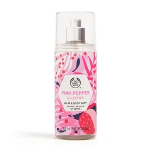 The Body Shop Sprej na telo a vlasy Pink Pepper & Lychee ( Hair & Body Mist) 150 ml