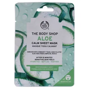 The Body Shop Hydratačná plátienková maska Aloe ( Calm Sheet Mask) 18 ml