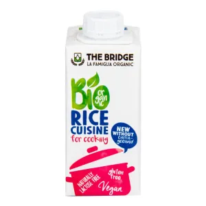 THE BRIDGE Ryžová alternatíva smotany na varenie 200 ml BIO