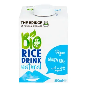 Nápoj ryžový 500 ml BIO   THE BRIDGE