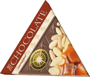 The Chocolate Karamelová čokoláda s mandľami 100 g #1558038