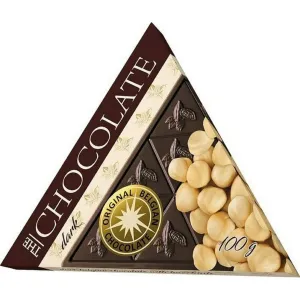 The Chocolate Horká čokoláda s lieskovými orieškami 100 g #1558035