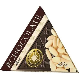 The Chocolate Horká čokoláda s mandľami 100 g #1558036