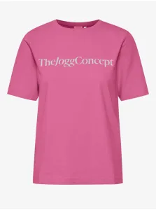 Tričká s krátkym rukávom pre ženy The Jogg Concept - ružová #7501667