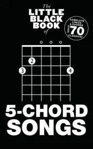 The Little Black Songbook The Little Black Book Of 5-Chord Songs Noty